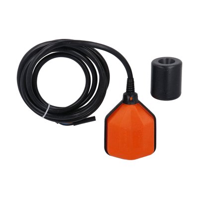 Float switch for grey water, PVC cable, 5mt long