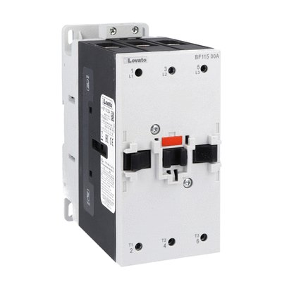 Three-pole contactor, IEC operating current Ie (AC3) = 115A, AC coil 50/60Hz, 230VAC