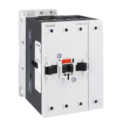 Four-pole contactor, IEC operating current Ith (AC1) = 165A, AC coil 50/60Hz, 230VAC