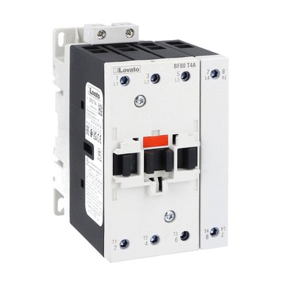 Four-pole contactor, IEC operating current Ith (AC1) = 115A, AC coil 50/60Hz, 230VAC