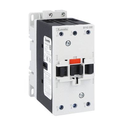 Three-pole contactor, IEC operating current Ie (AC3) = 40A, AC/DC coil, 20...48VAC/DC
