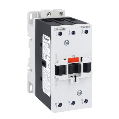 Three-pole contactor, IEC operating current Ie (AC3) = 40A, AC coil 50/60Hz, 230VAC