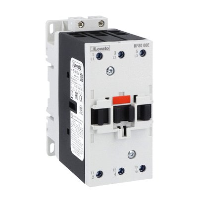 Three-pole contactor, IEC operating current Ie (AC3) = 80A, AC coil 50/60Hz, 230VAC