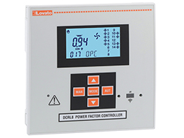 Automatic power factor controller, DCRL series, 8 steps