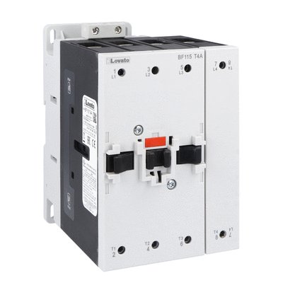 Four-pole contactor, IEC operating current Ith (AC1) = 160A, AC coil 50/60Hz, 230VAC