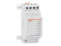 Expansion module EXM series for modular products, 2 digital inputs, opto-isolated and 2 relay outputs, rated 5A 250VAC