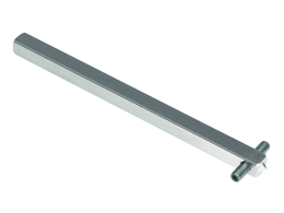 Shaft extension for door-coupling lever handles, length 227mm/8.9”; □10mm/0.4”