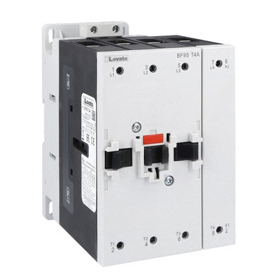 Four-pole contactor, IEC operating current Ith (AC1) = 140A, AC coil 50/60Hz, 230VAC