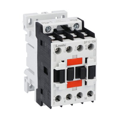 Three-pole contactor, IEC operating current Ie (AC3) = 12A, AC coil 50/60Hz, 230VAC, 1NO auxiliary contact