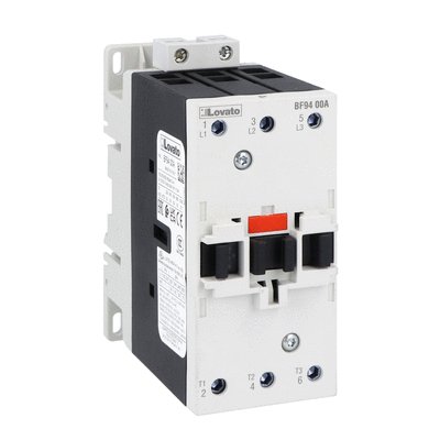 Three-pole contactor, IEC operating current Ie (AC3) = 94A, AC coil 60Hz, 120VAC