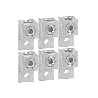 Terminal clamp sets for rigid and flexible cables. 6-piece set for GMF J100 C03