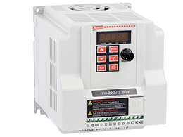 Frequenzumrichter, VT1-Serie, 1-phasige Versorgung 200…240VAC (50/60Hz). Integrierter RS485-Anschluss, EMV-Filter, Kat. C2, 1.5kW