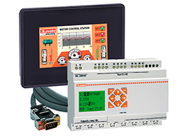 Micro-SPS und HMI Set LRD20RD024P1 + Kabel und HMI 7 Zoll