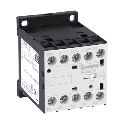 Minicontacteur auxiliaire, BG0022A, 2NO+2NF, 230V 50/60Hz