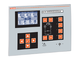 Remote annunciator, graphic LCD, touch-screen 128x112 pixels, IP54 protection