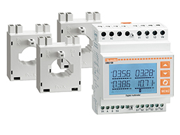 由一个DMG100多功能电表和 3个CT（电流互感器，100/5A用于Ø22毫米直径的电缆）组成