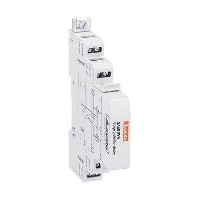 Surge protection device type C2-D1 for line RS485 5VDC, rated discharge current In (8/20μs) 10kA, with remote contact