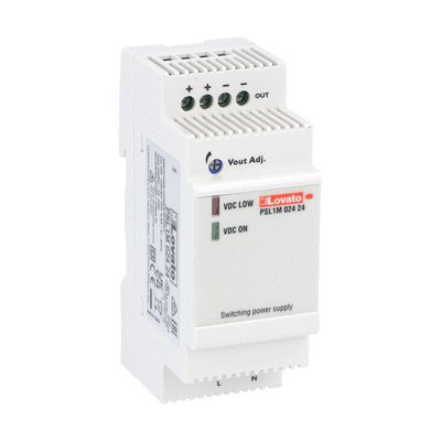 Modular switching power supply, single-phase. 24VDC, 1A/24W