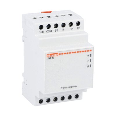 Start-up priority change relay, modular version, 2 outputs. AC supply voltage, 24VAC