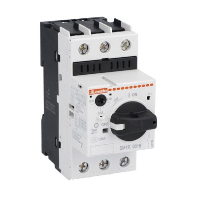 Motor protection circuit breaker, IEC breaking capacity Icu 100kA at 400V, 9...14A