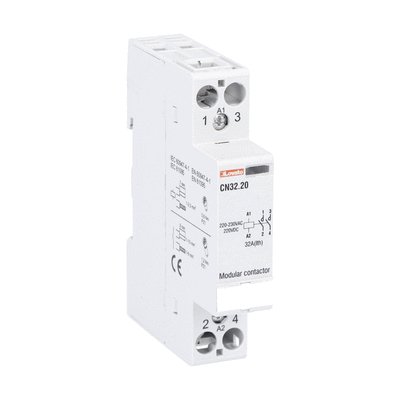 Modular contactor, one or two-pole, 32A AC1, 220...230VAC (2NO)