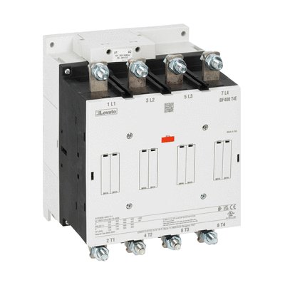 Four-pole contactor, IEC operating current Ith (AC1) = 600A, AC/DC coil, 24...60VAC - 20...60VDC