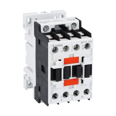 Three-pole contactor, IEC operating current Ie (AC3) = 18A, AC coil 50/60Hz, 230VAC, 1NO auxiliary contact
