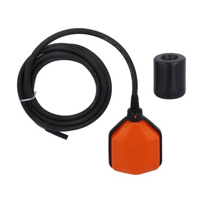 Float switch for grey water, Neoprene cable, 5mt long