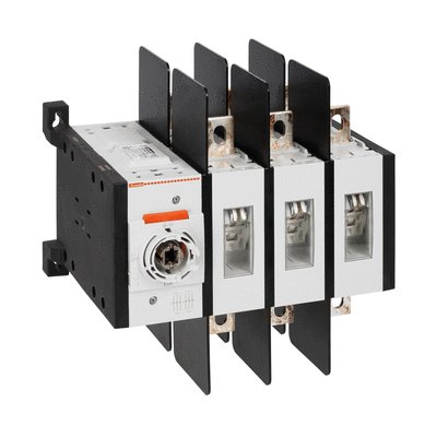 Three-pole changeover switch, UL1008, 400A