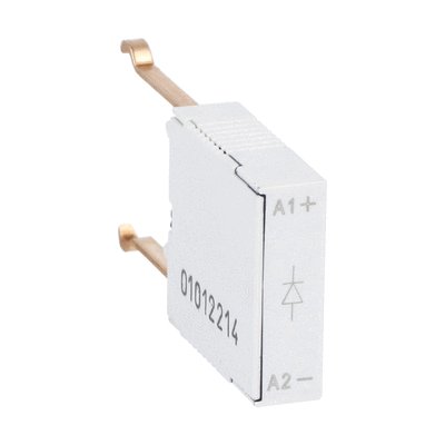 Quick connect surge suppressor for BG... series mini-contactors, ≤225VDC (diode)