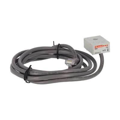 32A single-phase electronic current transformer with RJ45 cable, 2m long