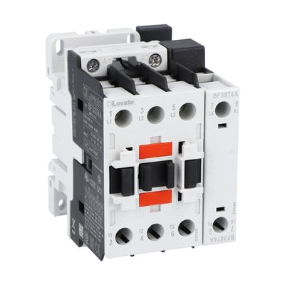 Four-pole contactor, IEC operating current Ith (AC1) = 56A, AC coil 50/60Hz, 230VAC