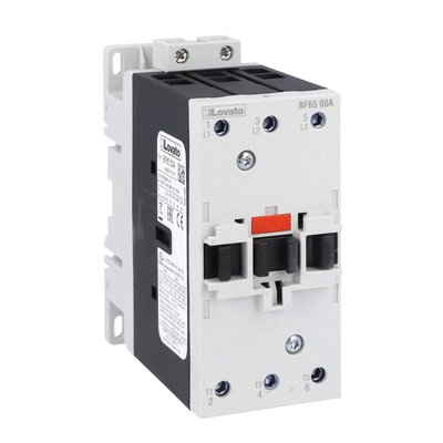 Three-pole contactor, IEC operating current Ie (AC3) = 65A, AC coil 50/60Hz, 400VAC