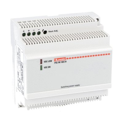 Modular switching power supply, single-phase. 24VDC, 4.2A/100W