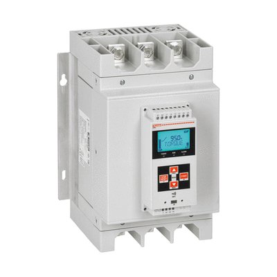Soft starter, ADXL... type, with integrated by-pass relay. Auxiliary supply 100...240VAC. Rated operational voltage 208...600VAC, 162A