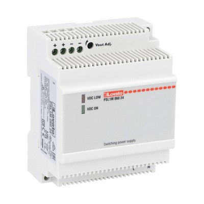 Modular switching power supply, single-phase. 24VDC, 2.5A/60W