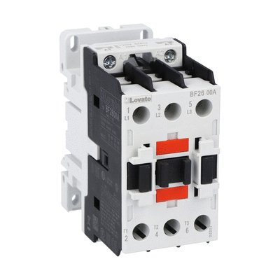 Three-pole contactor, IEC operating current Ie (AC3) = 26A, AC coil 50/60Hz, 230VAC