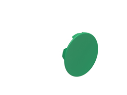 Membrana do przycisków krytych z samoczynnym powrotem, zielona