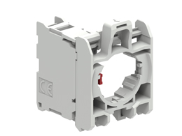 Zestyk 1NC do serii Platinum Ø22mm, zaciski śrubowe, z adapterem