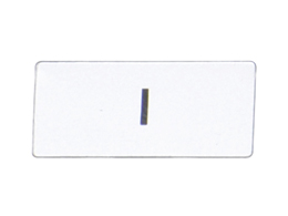 Etykieta do przycisków i przełączników "I"