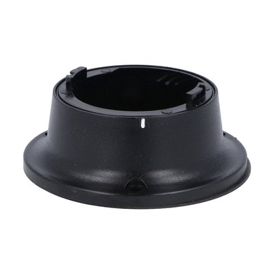 Horizontal surface mount, plastic, black colour