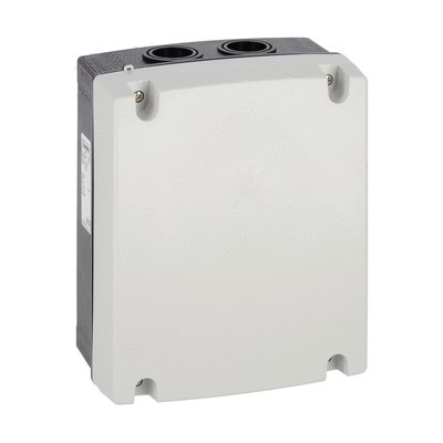 Empty non-metallic enclosure, without external pushbuttons, for BF26A...BF38A contactors